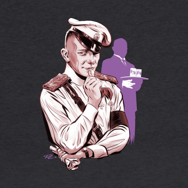 Erich Von Stroheim - An illustration by Paul Cemmick by PLAYDIGITAL2020